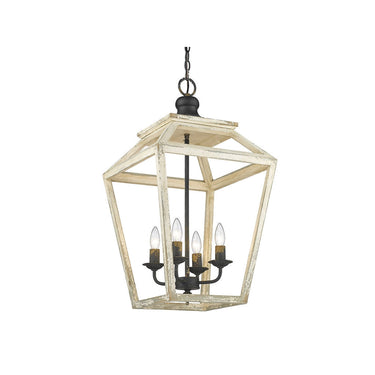 Golden Lighting 0839-4P Haiden 4 Light Pendant - Crescent Harbor