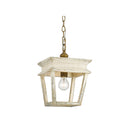 Golden Lighting 0839-M1L BC Haiden Mini Pendant in Burnished Chestnut - Crescent Harbor