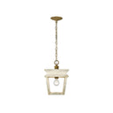 Golden Lighting 0839-M1L BC Haiden Mini Pendant in Burnished Chestnut - Crescent Harbor