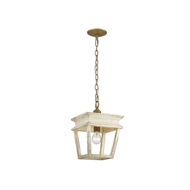 Golden Lighting 0839-M1L BC Haiden Mini Pendant in Burnished Chestnut - Crescent Harbor