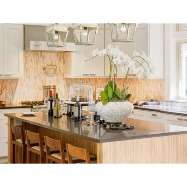 Golden Lighting 0839-M1L BC Haiden Mini Pendant in Burnished Chestnut - Crescent Harbor