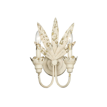 Golden Lighting 0846-2W 2-Light Wall Sconce - Crescent Harbor