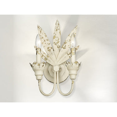 Golden Lighting 0846-2W 2-Light Wall Sconce - Crescent Harbor