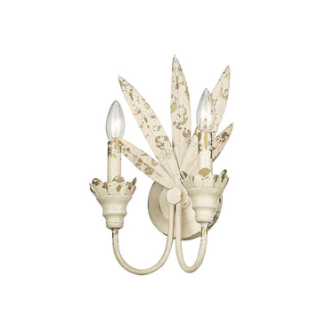 Golden Lighting 0846-2W 2-Light Wall Sconce - Crescent Harbor