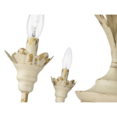 Golden Lighting 0846-6SF 6-Light Semi-Flush - Crescent Harbor