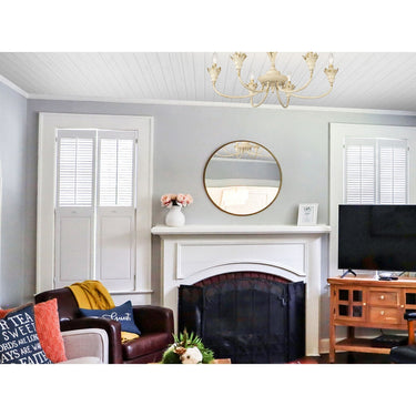Golden Lighting 0846-6SF 6-Light Semi-Flush - Crescent Harbor