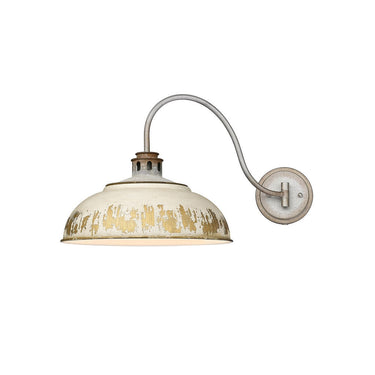 Golden Lighting 0865-A1W 1 Light Swing Arm - Crescent Harbor