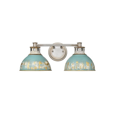Golden Lighting 0865-BA2 2 Light Vanity Light - Crescent Harbor