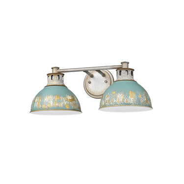 Golden Lighting 0865-BA2 2 Light Vanity Light - Crescent Harbor