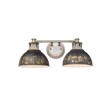 Golden Lighting 0865-BA2 2 Light Vanity Light - Crescent Harbor
