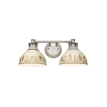 Golden Lighting 0865-BA2 2 Light Vanity Light - Crescent Harbor