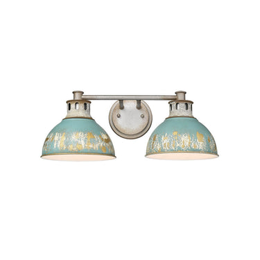 Golden Lighting 0865-BA2 2 Light Vanity Light - Crescent Harbor