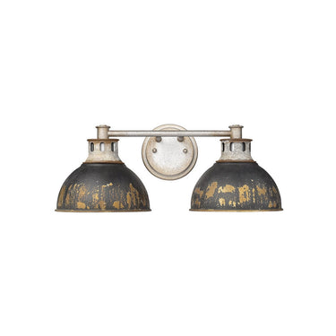 Golden Lighting 0865-BA2 2 Light Vanity Light - Crescent Harbor