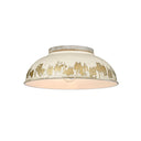 Golden Lighting 0865-FM 2 Light Flush Mount - Crescent Harbor