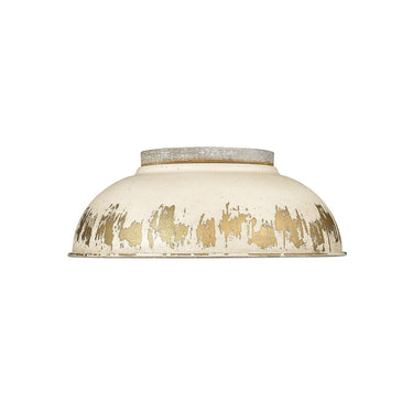 Golden Lighting 0865-FM 2 Light Flush Mount - Crescent Harbor