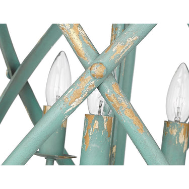 Golden Lighting 0890-3P Alcott 3 Light Pendant - Crescent Harbor