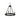 Golden Lighting 1017-3 BLK Alastair 3 Light Chandelier in Matte Black - Crescent Harbor
