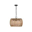 Golden Lighting 1067-O3P NB-MAW 3 Light Outdoor Pendant - Crescent Harbor