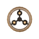 Golden Lighting 1067-O3P NB-MAW 3 Light Outdoor Pendant - Crescent Harbor