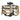 Golden Lighting 1083-3SF BLK Marissa 3 Light Semi-Flush in Matte Black - Crescent Harbor