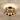 Golden Lighting 1083-3SF BLK Marissa 3 Light Semi-Flush in Matte Black - Crescent Harbor