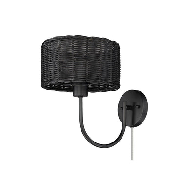 Golden Lighting 1084-1W 1-Light Wall Sconce - Crescent Harbor