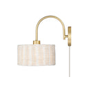 Golden Lighting 1084-1W 1-Light Wall Sconce - Crescent Harbor