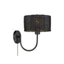 Golden Lighting 1084-1W 1-Light Wall Sconce - Crescent Harbor