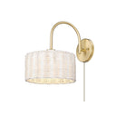 Golden Lighting 1084-1W 1-Light Wall Sconce - Crescent Harbor
