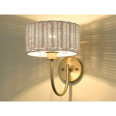 Golden Lighting 1084-1W 1-Light Wall Sconce - Crescent Harbor