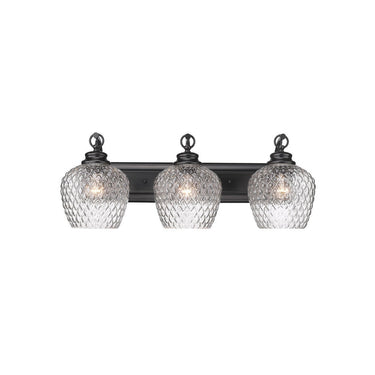 Golden Lighting 1088-BA3 3-Light Vanity Light - Crescent Harbor