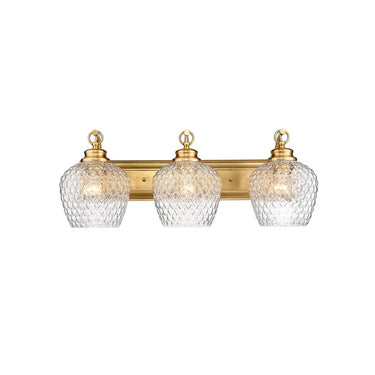 Golden Lighting 1088-BA3 3-Light Vanity Light - Crescent Harbor