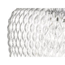 Golden Lighting 1088-M BLK-CLR Adeline Medium Pendant in Matte Black with Clear Glass Shade - Crescent Harbor
