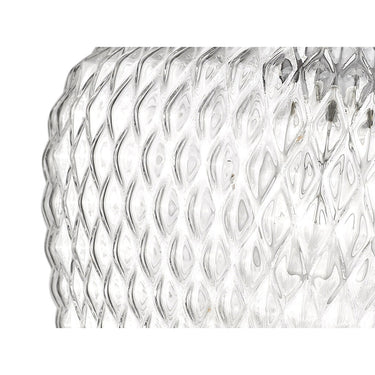 Golden Lighting 1088-M BLK-CLR Adeline Medium Pendant in Matte Black with Clear Glass Shade - Crescent Harbor