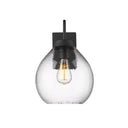 Golden Lighting 1094-OWM NB-HCG 1 Light Outdoor Wall Light - Crescent Harbor
