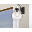 Golden Lighting 1094-OWM NB-HCG 1 Light Outdoor Wall Light - Crescent Harbor