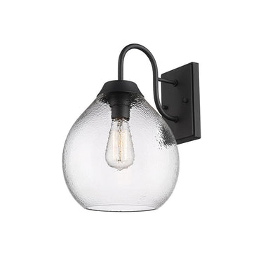Golden Lighting 1094-OWM NB-HCG 1 Light Outdoor Wall Light - Crescent Harbor