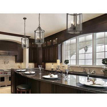 Golden Lighting 1157-3P Payton 3 Light Pendant - Crescent Harbor