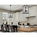 Golden Lighting 1157-4P Payton 3 Light Pendant - Crescent Harbor