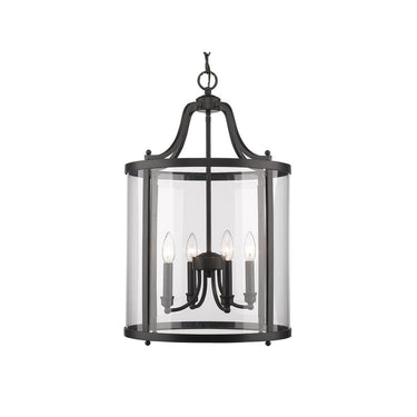 Golden Lighting 1157-4P Payton 3 Light Pendant - Crescent Harbor