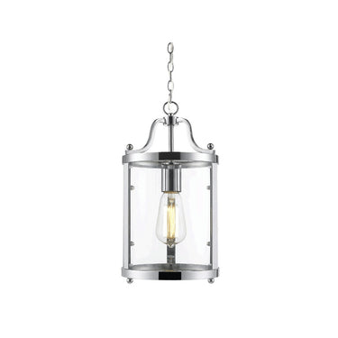Golden Lighting 1157-M1L BCB-CLR Payton Mini Pendant in Clear Glass - Crescent Harbor