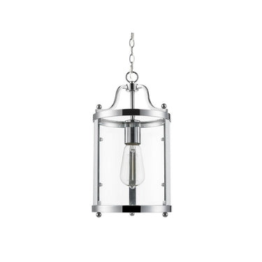 Golden Lighting 1157-M1L BCB-CLR Payton Mini Pendant in Clear Glass - Crescent Harbor