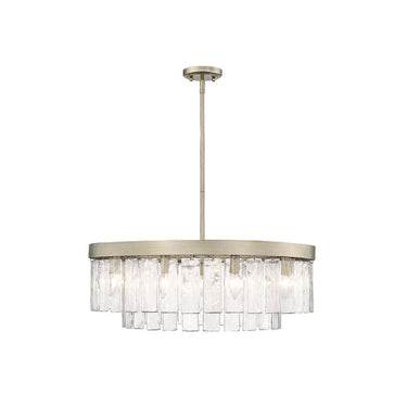 Golden Lighting 1768-9 WG-HWG 9-Light Chandelier - Crescent Harbor