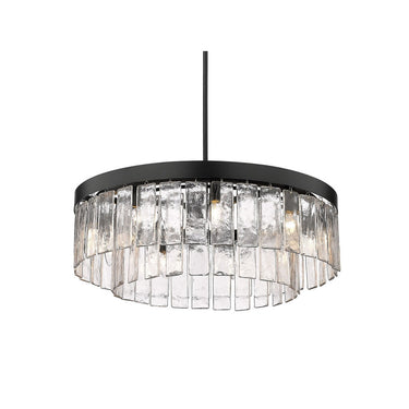 Golden Lighting 1768-9 WG-HWG 9-Light Chandelier - Crescent Harbor