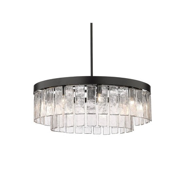Golden Lighting 1768-9 WG-HWG 9-Light Chandelier - Crescent Harbor