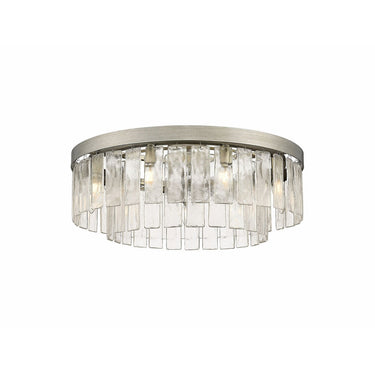 Golden Lighting 1768-9SF 9-Light Semi-Flush - Crescent Harbor