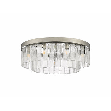 Golden Lighting 1768-9SF 9-Light Semi-Flush - Crescent Harbor