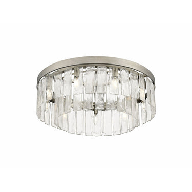 Golden Lighting 1768-9SF 9-Light Semi-Flush - Crescent Harbor