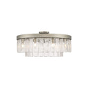 Golden Lighting 1768-9SF 9-Light Semi-Flush - Crescent Harbor