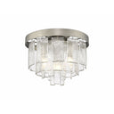 Golden Lighting 1768-FM 3 Light Flush Mount - Crescent Harbor
